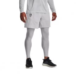 UNDER ARMOUR SHORT WOVEN UNDERPRINT Grigio -Negozio online TRAINING E PALESTRA Italia 2022 under armour 1370416 short woven underprint abbigliamento training e palestra uomo 044904701 014 3