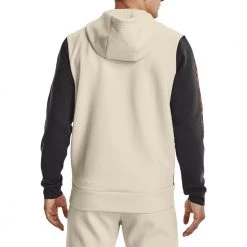 UNDER ARMOUR FELPA FULL ZIP CON CAPPUCCIO SUMMIT KNIT Beige -Negozio online TRAINING E PALESTRA Italia 2022 under armour 1370422 felpa full zip summit knit abbigliamento training e palestra uomo 044904901 279 4