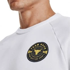 UNDER ARMOUR FELPA GIROCOLLO PROJECT ROCK Bianco -Negozio online TRAINING E PALESTRA Italia 2022 under armour 1370452 felpa girocollo pjt rock abbigliamento training e palestra uomo 044905201 100 5