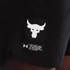 UNDER ARMOUR SHORT MESH PROJECT ROCK Nero -Negozio online TRAINING E PALESTRA Italia 2022 under armour 1370464 short mesh project rock abbigliamento training e palestra uomo 044906201 001 5