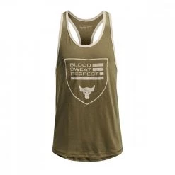 UNDER ARMOUR CANOTTA PJT ROCK BSR FLAG Verde