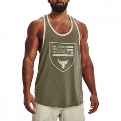 UNDER ARMOUR CANOTTA PJT ROCK BSR FLAG Verde 7 UNDER ARMOUR CANOTTA PJT ROCK BSR FLAG Verde -Negozio online TRAINING E PALESTRA Italia 2022 under armour 1370487 canotta pjt rock bsr flag abbigliamento training e palestra uomo 044906601 361 3