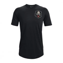 UNDER ARMOUR T-SHIRT PROJECT ROCK 100% Nero