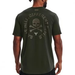 UNDER ARMOUR T-SHIRT PROJECT ROCK 100% Grigio 8 UNDER ARMOUR T-SHIRT PROJECT ROCK 100% Grigio -Negozio online TRAINING E PALESTRA Italia 2022 under armour 1370489 t shirt project rock 100 abbigliamento training e palestra uomo 044906901 310 4