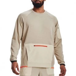 UNDER ARMOUR FELPA LEGGERA TERRAIN CREW Beige 8 UNDER ARMOUR FELPA LEGGERA TERRAIN CREW Beige -Negozio online TRAINING E PALESTRA Italia 2022 under armour 1370509 felpa leggera terrain crew abbigliamento training e palestra uomo 044907201 279 3