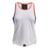 UNDER ARMOUR CANOTTA KNOCKOUT 2IN1 DONNA Bianco