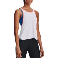 UNDER ARMOUR CANOTTA KNOCKOUT 2IN1 DONNA Bianco -Negozio online TRAINING E PALESTRA Italia 2022 under armour 1371137 canotta knockout 2in1 donna abbigliamento training e palestra donna 044945001 100 3