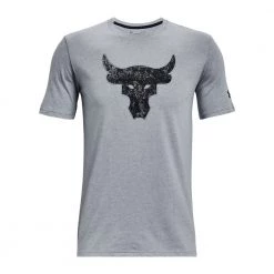 UNDER ARMOUR T-SHIRT PROJECT ROCK BRAHMA BULL Grigio