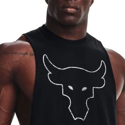 UNDER ARMOUR CANOTTA PROJECT ROCK BRAHMA BULL Nero -Negozio online TRAINING E PALESTRA Italia 2022 under armour 1371215 canotta brahma bull project rock abbigliamento training e palestra uomo 044907901 001 5
