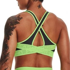 UNDER ARMOUR REGGISENO CROSSBACK MID Grigio 8 UNDER ARMOUR REGGISENO CROSSBACK MID Grigio -Negozio online TRAINING E PALESTRA Italia 2022 under armour 1371372 reggiseno crossback mid abbigliamento training e palestra donna 044945201 010 4
