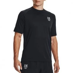 UNDER ARMOUR T-SHIRT ARMOURPRINT Nero -Negozio online TRAINING E PALESTRA Italia 2022 under armour 1372607 t shirt armourprint abbigliamento training e palestra uomo 044908701 001 3