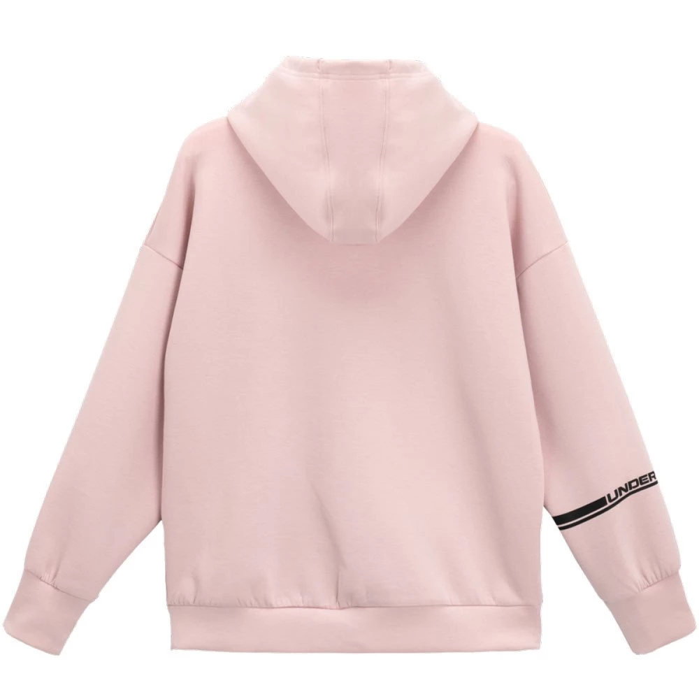 UNDER ARMOUR FELPA ZIP E CAPPUCCIO SUMMIT KNIT DONNA Rosa 2 UNDER ARMOUR FELPA ZIP E CAPPUCCIO SUMMIT KNIT DONNA Rosa - immagine 2