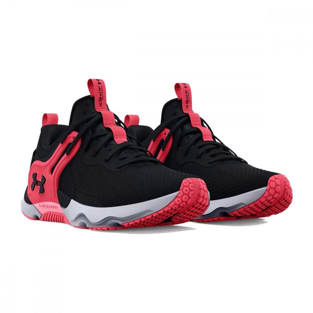 UNDER ARMOUR HOVR APEX 3 DONNA Nero 2 UNDER ARMOUR HOVR APEX 3 DONNA Nero - immagine 2